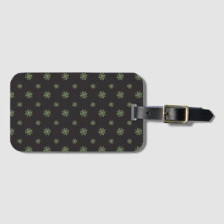 Black Star Designer Luggage Tag
