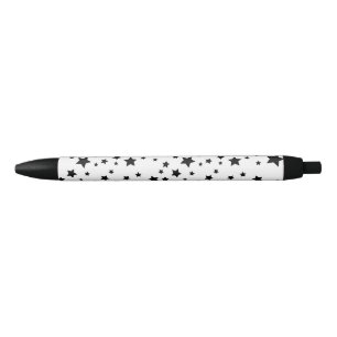 Black Star Pattern Ink Pen