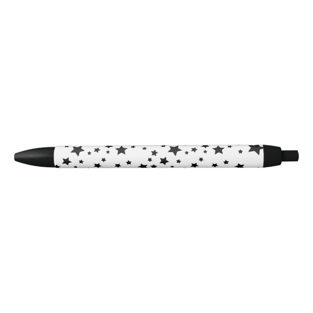 Black Star Pattern Ink Pen (Front)