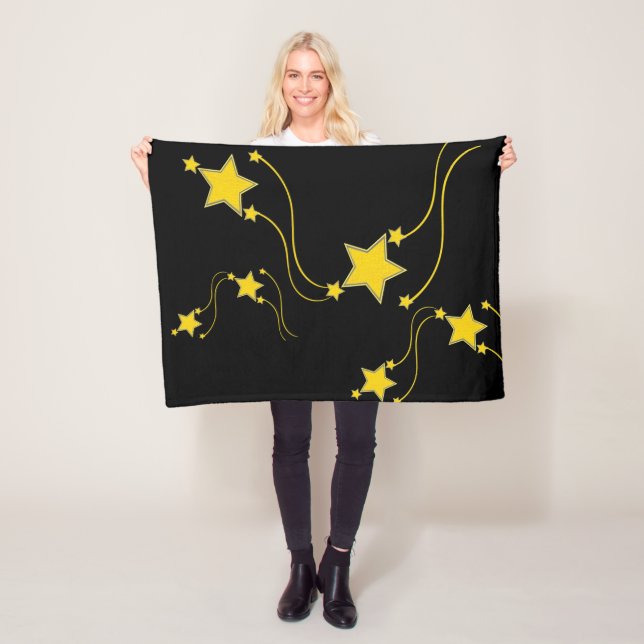 Black Stars Blanket (In Situ)