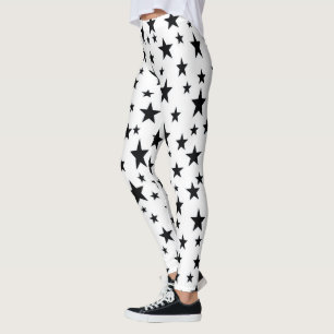 Black Stars Leggings