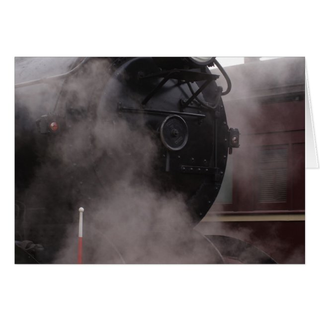 Black Steam Train (Front Horizontal)