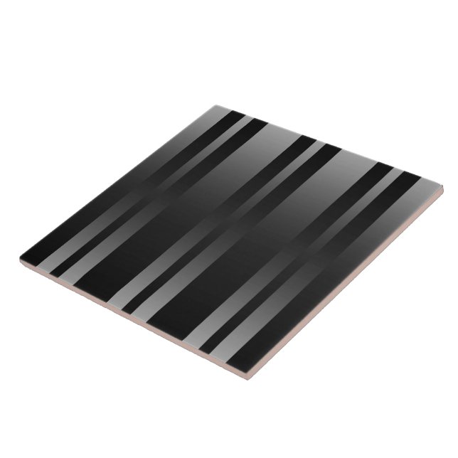 Black Stripes Background Tile (Side)