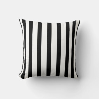 Black Stripes Cushion