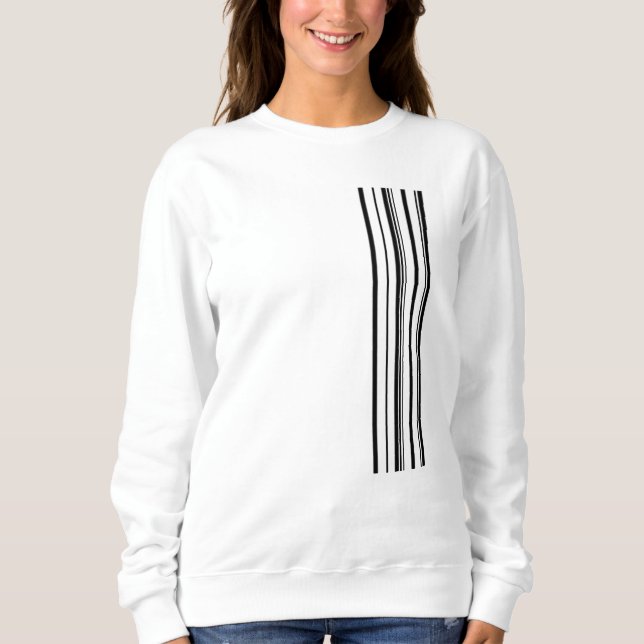 Black stripes sweatshirt (Front)