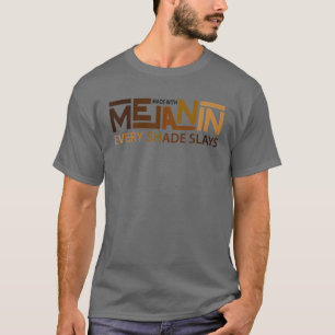 Black Strong Afro Love Melanin African American Wo T-Shirt