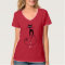 Black Stylised Cat T-Shirt