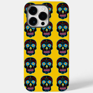Black Sugar Skull Case-Mate iPhone 14 Pro Max Case