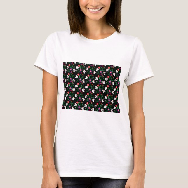 black sugar skull T-Shirt (Front)
