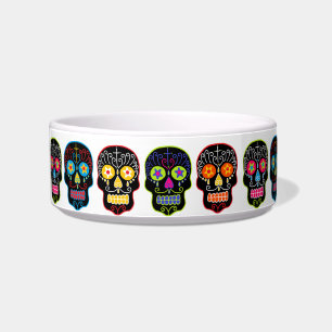 Black Sugar Skulls Bowl