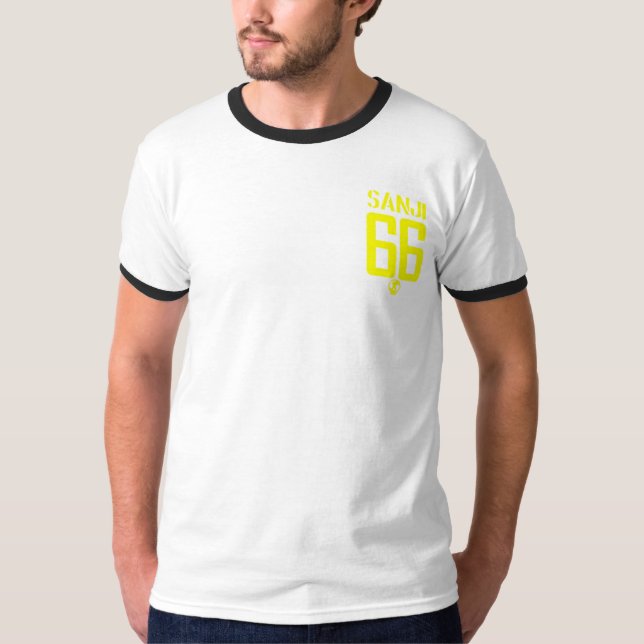 🍽️Black Suit Chef 66 Tee – Stealth Flame Style🖤 (Front)