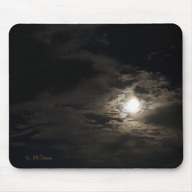 Black Sun Mousepad (Front)