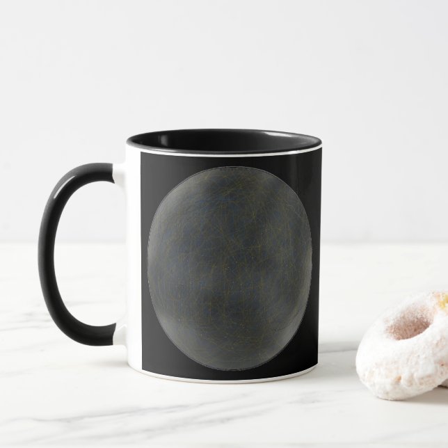 Black Sun  Mug (With Donut)