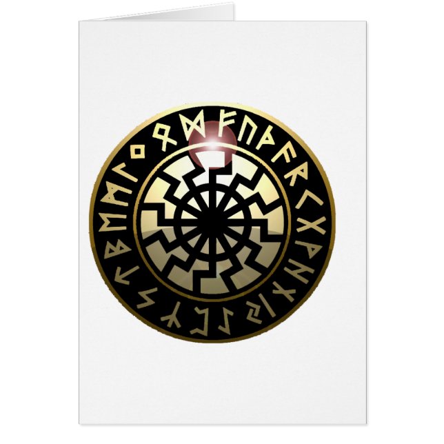 Black Sun wheel (Front)