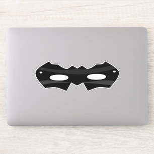 Black superhero mask