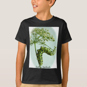 Black Swallowtail Caterpillar eating parsley T-Shirt