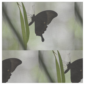 Black Swallowtail Fabric