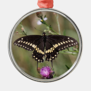 Black Swallowtail Metal Tree Decoration