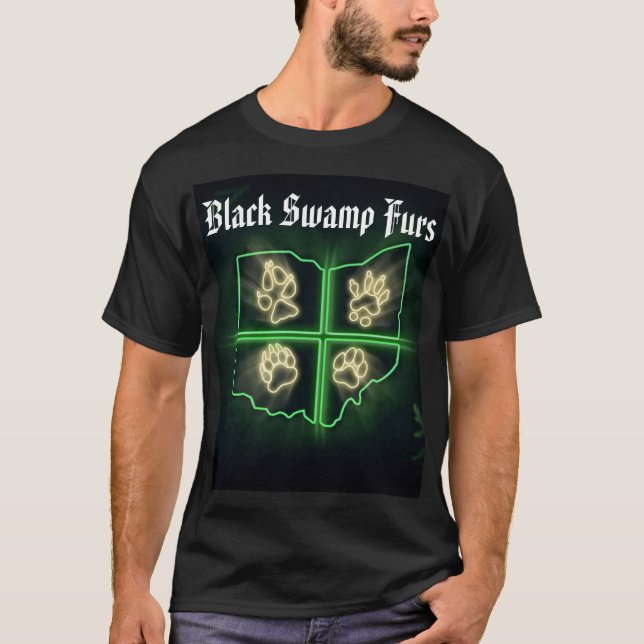 Black Swamp Furs shirt (Front)