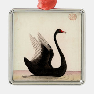 BLACK SWAN ART ORNAMENT