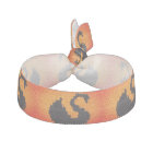 Black Swan Artisan Crochet Print Elastic Wristband