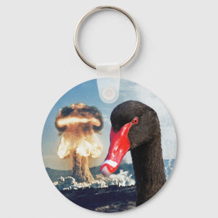 Black Swan Disaster Key Ring
