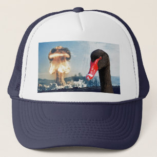 Black Swan Disaster Trucker Hat