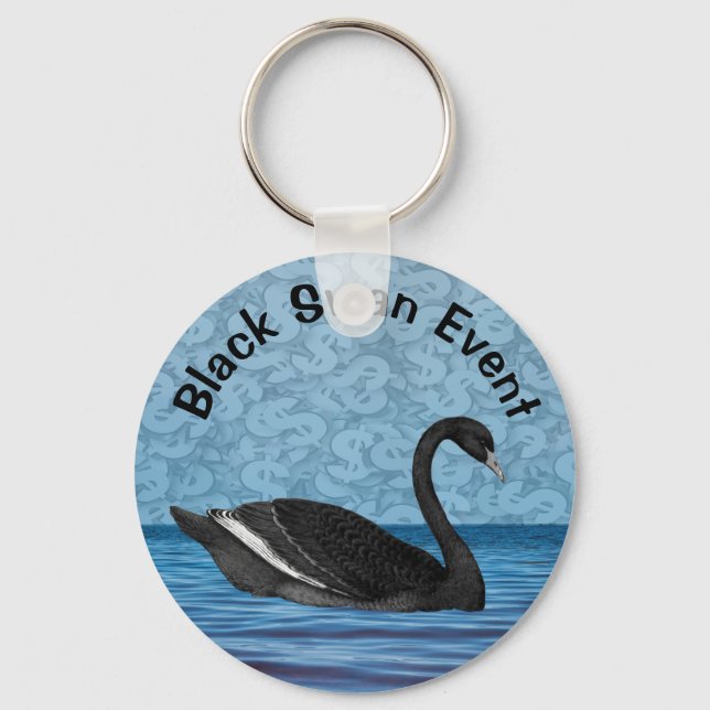Black Swan Event Key Ring (Front)