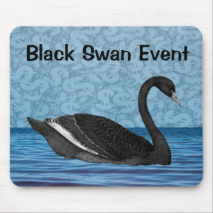 Black Swan Event Mouse Mat