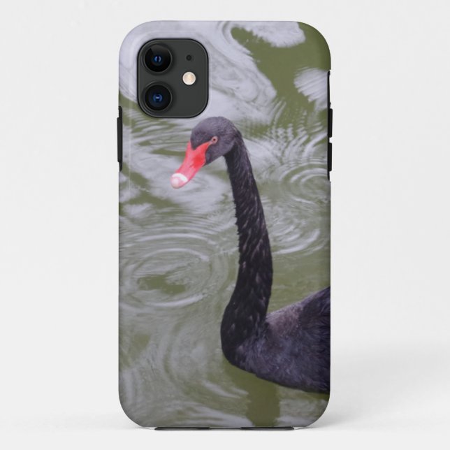 Black Swan iPhone 5/5S, Barely There Case-Mate iPhone Case (Back)
