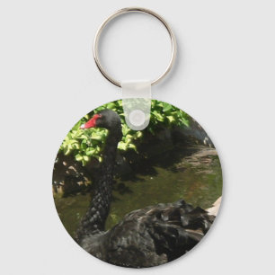 Black Swan Key Ring