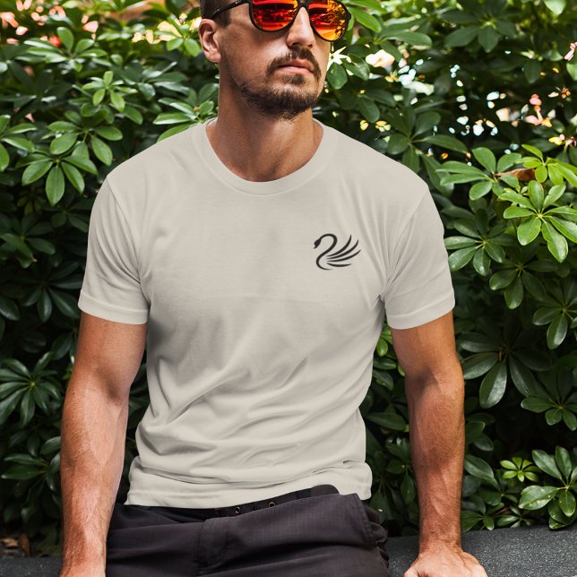 Black Swan Left Chest Logo  T-Shirt (Black Swan Left Chest Logo T-Shirt)
