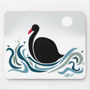 Black Swan Mouse Mat