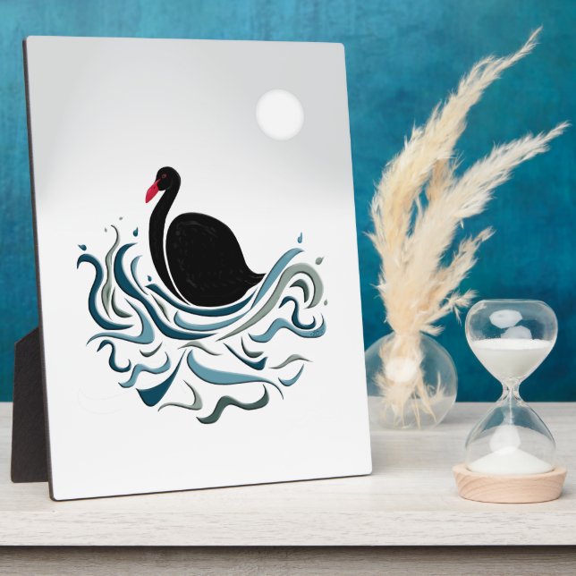 Black Swan Plaque (Side)