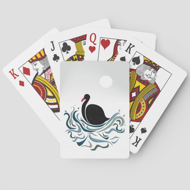 Black Swan Playing Cards (Back)