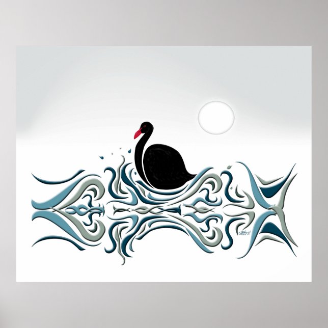 Black Swan Poster (Front)