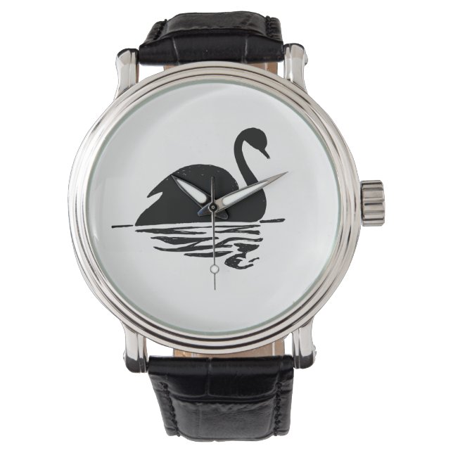 Black Swan Silhouette Watch (Front)