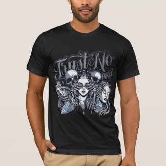 Black T-Shirt for Men & Women | Premium Cotton Pla