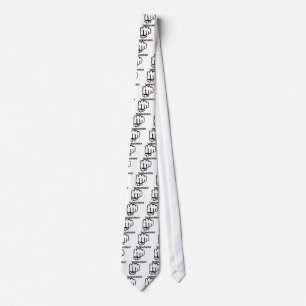 black taekwondo icon tie