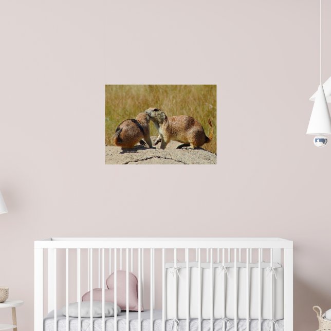 "Black-tailed Prairie Dog Framed Print (Nursery 2)