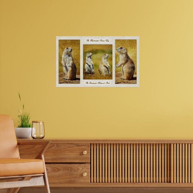 Black-tailed Prairie Dog Poster (Living Room 2)