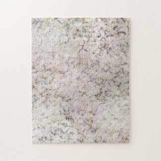 Black Tan and White Marble Pattern Jigsaw Puzzle