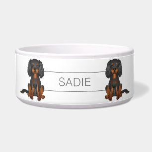 Black & Tan Cavalier King Charles Spaniel & Name