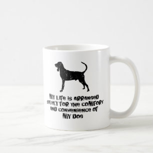 Black & Tan Coonhound Coffee Mug