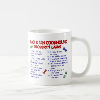 BLACK TAN COONHOUND PL2 COFFEE MUG