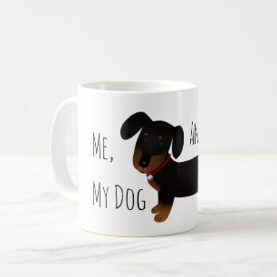 Black & Tan Dachshund Dog Lover's Mug