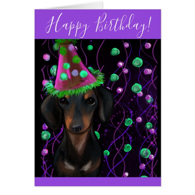 Black & Tan Doxie (Front)