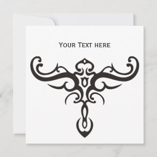 BLACK TATTOO TRIBAL III + your idea