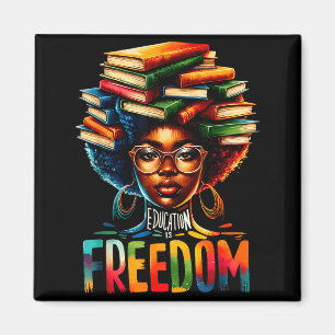 Black Teacher History Education Freedom Magnet