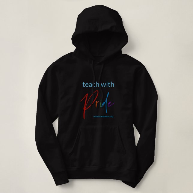 Black Teacher Pride Hoodie (Design Front)